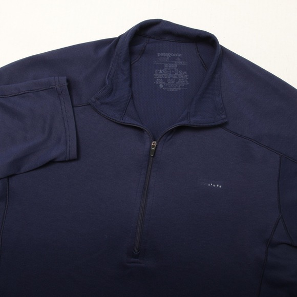 Patagonia Other - Patagonia Capilene 3 Midweight Shirt Men Large Blue 1/4 Zip Performance Polartec